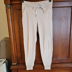 Aerie Cream Track Pants